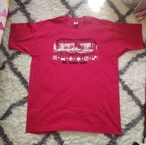 Vtg Single Stitch Bar Harbor Maine Tshirt